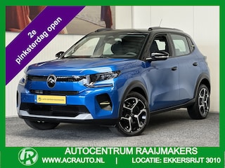 Citroën C3 1.2 TURBO PLUS 100PK NIEUW MODEL 2025 50 STUKS OP VOORRAAD !!! NAVIGATIE VIA APPLE CARPLAY/ANDROID CRUISE CONTROL AIRCO BLUETOOTH TELEFOON RIJSTROOKSENSOREN PDC ZEER MOOI !!