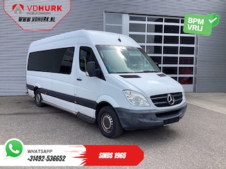 Mercedes-Benz Sprinter 313 2.2 CDI L3H2 €8.773 Incl. BTW BPM VRIJ! EXPORT Combi/ 9 Persoons/ Kombi/ 9P/ Airco/ Rolstoellift