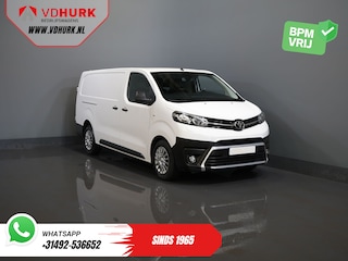 Toyota Proace 2.0 145 pk L3 Standkachel/ Stoelverw/ Carplay/ Camera/ PDC/ Cruise/ Trekhaak/ Airco
