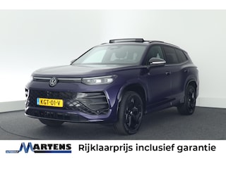 Volkswagen Tayron 1.5 eHybrid 204pk R-Line Edition Black Style Trekhaak 360Camera Leder Stoelventilatie Memory H/K HUD Keyless Navigatie Panoramadak