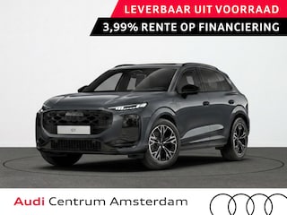 Audi Q3 S edition e-hybrid 272 pk | Panorama-glasdak | Optiekpakket zwart-glanzend | Sportstoelen zwart leder | Techniekpakket plus |