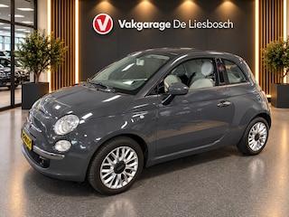 Fiat 500 1.2 Lounge/airco/bluetooth/boeken/cabrio/zeer netjes