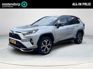 Toyota RAV4 2.5 Plug-in Hybrid AWD Bi-Tone Plus | Trekhaak | Geventileerd leer | Carplay | Stoel- + stuurverwarming | JBL Premium audio |