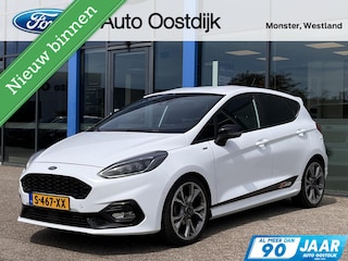Ford Fiesta 1.0 EcoBoost Hybrid ST-Line 125PK Winterpack Camera Adaptive Cruise Full-LED Blind-Spot Navi Climate 18" Velgen All-Seasons *Full Options*