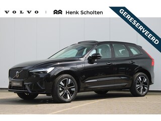 Volvo XC60 T6 350PK Plug-in hybrid AWD Plus Dark | Adaptive Cruise & Pilot Assist | Panoramisch Schuif-/Kanteldak | 360 Camera | Head-Up Display | Stoelverwarming voor & achter | Stuurverwarming | Semi Elektr. Trekhaak | Elektr. Achterklep | Premium Harman/Kardon Audio |