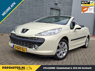 Peugeot 207 CC 1.6 VTi Première Airco Creme Wit Nw APK ✅