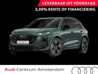 Audi Q3 S edition e-hybrid 272 pk | Techniekpakket plus | Panorama-glasdak | Optiekpakket zwart-glanzend | Sportstoelen zwart leder |