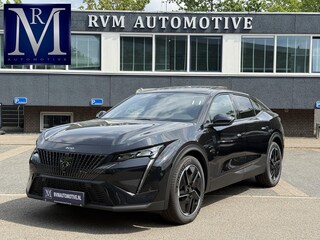 Peugeot 408 e-408 GT 58 kWh NIEUWE AUTO 13KM!| FULL OPTION| PANO| FOCAL AUDIO| 360 CAMERA| ELEKTRISCHE ACHTERKLEP| ELEK. STOELEN| STOEL + STUURVERWARMING MET MASSAGE|