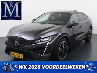 Peugeot 408 e-408 GT 58 kWh NIEUWE AUTO 13KM!| FULL OPTION| PANO| FOCAL AUDIO| 360 CAMERA| ELEKTRISCHE ACHTERKLEP| ELEK. STOELEN| STOEL + STUURVERWARMING MET MASSAGE|