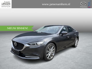 Mazda 6 Sedan 2.5 SkyActiv-G 194 Luxury , Automaat, Schuif-/Kanteldak, Leder, 360 Camera, Bose, Adap.Cruise, Stoel/Stuurverwarming, Stoelventilatie, LMV 19 Inch, PDC, LKA