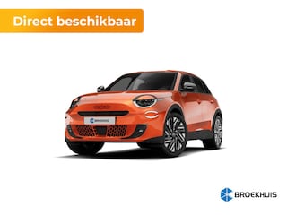 Fiat 600 e Sport | 10,25" touchscreen radio met Bluetooth, DAB & USB | Automatische airconditioning | Cruise control