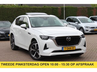 Mazda CX-60 2.5 e-SkyActiv PHEV Takumi / SoH 92,8% / Panoramadak / 360Camera / Head-up / Leder / Keyless / 20'' / Dodehoek / DAB / Navigatie / Stoelverwarming / ACC