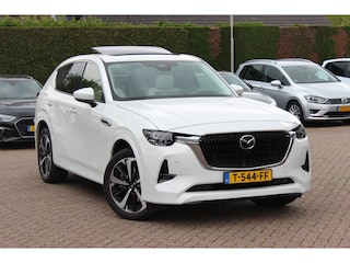 Mazda CX-60 2.5 e-SkyActiv PHEV Takumi / SoH 92,8% / Panoramadak / 360Camera / Head-up / Leder / Keyless / 20'' / Dodehoek / DAB / Navigatie / Stoelverwarming / ACC