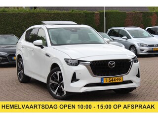 Mazda CX-60 2.5 e-SkyActiv PHEV Takumi / SoH 92,8% / Panoramadak / 360Camera / Head-up / Leder / Keyless / 20'' / Dodehoek / DAB / Navigatie / Stoelverwarming / ACC