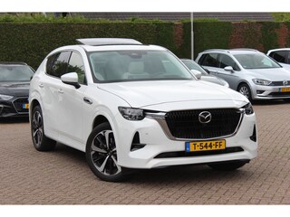 Mazda CX-60 2.5 e-SkyActiv PHEV Takumi / SoH 92,8% / Panoramadak / 360Camera / Head-up / Leder / Keyless / 20'' / Dodehoek / DAB / Navigatie / Stoelverwarming / ACC