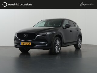 Mazda CX-5 2.0 SkyActiv-G 165 Luxury | Trekhaak | Lederen Bekleding | Ele.verstelbare stoelen | 360 Camera | Stoel/Stuurverwarming | Stoelkoeling | Adaptieve Cruise Control | HUD | Bose Audio | Ele. kofferdeksel |