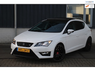 Seat Leon 1.4 TSI FR Dynamic Pano DCC Stoelverw Cruise H-Leder PDC BT 6-Bak