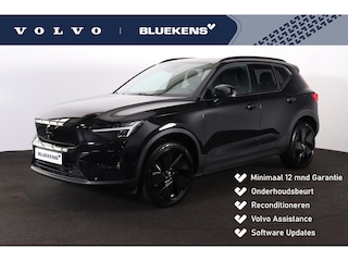 Volvo EX40 Performance Ultra Black Edition 82 kWh - Panorama/schuifdak - IntelliSafe Assist & Surround - 360º Camera - Harman/Kardon audio - Adaptieve LED koplampen - Verwarmde voorstoelen, stuur & achterbank - Parkeersensoren voor & achter - Elektr. bedienb. voorstoelen met geheugen links - Draadloze tel. lader - Warmtepomp - Extra getint glas - Inklapbare trekhaak - 20' LMV