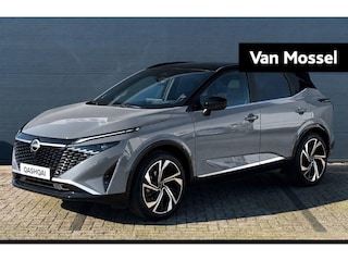 Nissan Qashqai 1.3 MHEV Xtronic Tekna Plus 158PK | Rijklaarprijs! | Head-Up Display | BOSE Audio | Panoramadak | Stoel,- Stuur en Voorruitverwarming | 20'' Inch Velgen | Apple CarPlay & Android Auto | Nieuw uit voorraad leverbaar!