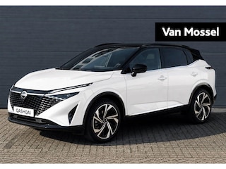 Nissan Qashqai 1.3 MHEV Xtronic Tekna Plus 158PK | Rijklaarprijs! | Head-Up Display | BOSE Audio | Panoramadak | Stoel,- Stuur en Voorruitverwarming | 20'' Inch Velgen | Apple CarPlay & Android Auto | Nieuw uit voorraad leverbaar!