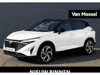 Nissan Qashqai 1.3 MHEV Xtronic Tekna Plus 158PK | Rijklaarprijs! | Head-Up Display | BOSE Audio | Panoramadak | Stoel,- Stuur en Voorruitverwarming | 20'' Inch Velgen | Apple CarPlay & Android Auto | Nieuw uit voorraad leverbaar!