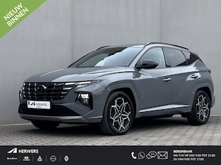 Hyundai Tucson 1.6 T-GDI PHEV N Line Edition 4WD / Fabrieksgarantie tot 03-2027 / Dealer onderhouden / Automaat / 1.350kg afn. trekhaak / Elektrische klep / Camera / Stuur- & stoelverwarming / Navigatie / Apple Carplay Android / 19" LM wielen /