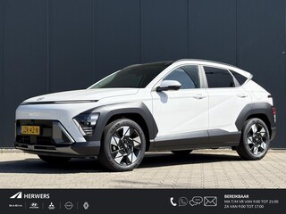 Hyundai Kona 1.6 GDI HEV Premium Sky / Voordeel Op Nieuw €5.241,- / Trekhaak Afneembaar 13-Polig / Navigatie / Cruise Control Adaptief /