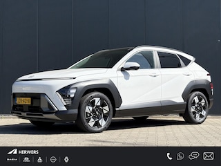 Hyundai Kona 1.6 GDI HEV Premium Sky / Voordeel Op Nieuw €5.241,- / Trekhaak Afneembaar 13-Polig / Navigatie / Cruise Control Adaptief /