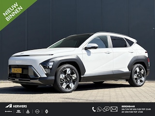 Hyundai Kona 1.6 GDI HEV Premium Sky / Voordeel Op Nieuw €5.241,- / Trekhaak Afneembaar 13-Polig / Navigatie / Cruise Control Adaptief /