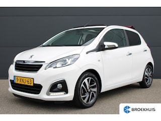 Peugeot 108 1.0 e-VTi Première Top | Navi by app | Open dak | Climate control | Keyless | Bluetooth | Lichtmetaal |