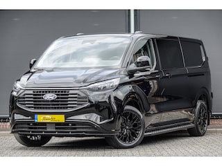 Ford Transit Custom L2H1 Dubbel Cabine 2.5PHEV 233Pk Aut. | Limited | Plug In Hybrid | 360° Camera | 2x Schuifdeur | Spoilerpack | 19'' | Agate Black