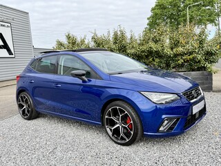 Seat Ibiza 1.5 TSI FR Panodak|Leer|LED|Carplay Blauw