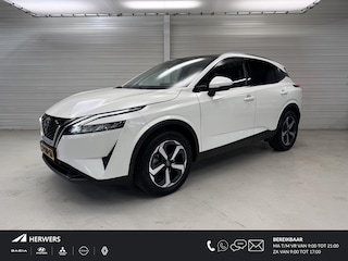 Nissan Qashqai 1.3 MHEV Xtronic N-Connecta / Nederlandse Auto / Trekhaak 1800 KG / Panoramadak / Navigatie / 360 Gradencamera / All Seasonbanden / Climate Control / Adaptive Cruise Control / Apple CarPlay/Android Auto / LED Verlichting /