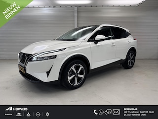 Nissan Qashqai 1.3 MHEV Xtronic N-Connecta / Nederlandse Auto / Trekhaak 1800 KG / Panoramadak / Navigatie / 360 Gradencamera / All Seasonbanden / Climate Control / Adaptive Cruise Control / Apple CarPlay/Android Auto / LED Verlichting /