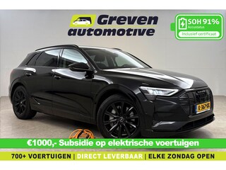 Audi e-Tron 50 Quattro Black Edition 71 kWh | Snelladen | SOH 91% | Camera | Virtual | Memory | Cruise | Parkeersens.