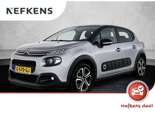 Citroën C3 Feel Edition 82pk | Lage kilometerstand | Navigatie | Climate Control | Cruise Control | Parkeersensoren | DAB+ radio | Apple Carplay / Android Auto | Bluetooth | Donker getint glas | Afwijkende dakkleur | Automatisch dimlicht | Elektrisch inklapbare spiegels | Regensensor | Trekhaak |