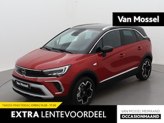 Opel Crossland 1.2 Turbo Ultimate | Automaat | Panoramadak | Verwarmde Comfortstoelen | Navi | Camera