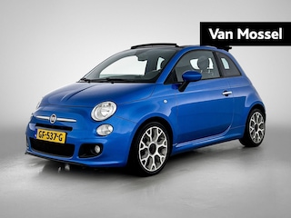 Fiat 500 0.9 TwinAir Turbo 500S | Bluetooth | Climate Control | Cabrio Dak | Lichtmetalen velgen | Parkeersensoren | Elektrisch bedienbare spiegels |