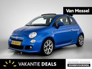 Fiat 500 0.9 TwinAir Turbo 500S | Bluetooth | Climate Control | Cabrio Dak | Lichtmetalen velgen | Parkeersensoren | Elektrisch bedienbare spiegels |