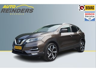 Nissan Qashqai 1.2 Tekna+ 115pk + Panoramadak/ Keyless/ 360 Camera/ Trekhaak/ Navi/ Garantie!