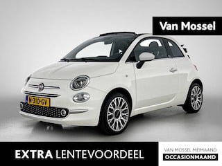 Fiat 500 1.0 Hybrid Launch Edition | Apple Carplay/Android Auto | Parkeersensoren achter | Cabrio