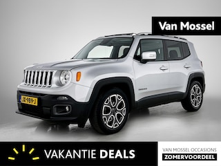 Jeep Renegade 1.4 MultiAir Limited | 140pk | 59.000km! | Panoramadak | Stuur+Stoelverwarming |