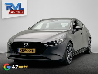 Mazda 3 2.0 e-SkyActiv-G M Hybrid 122 | Trekhaak | Head/up | Rondomzicht/Camera | Leder |