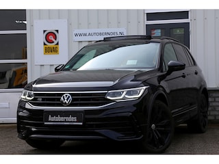 Volkswagen Tiguan 1.4 TSI eHybrid R-Line*Perfect VW Onderh.*3x R-Line/DCC/Pano/Leder/IQ Drive/IQ Light/Elek. Trekhaak/HUD/Digi. Klokken/LED/360Camera/Apple Carplay-Android/Keyless Entry+Go/20 inch LM/VOL*