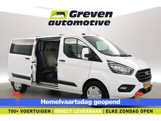 Ford Transit Custom 2.0 TDCI L2H1 | Dubbele Cabine | 2800kg Trekgew. | Airco | Cruise | Trekhaak | Parkeersens.