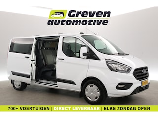 Ford Transit Custom 2.0 TDCI L2H1 | Dubbele Cabine | 2800kg Trekgew. | Airco | Cruise | Trekhaak | Parkeersens.