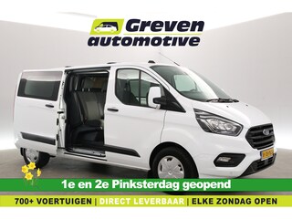 Ford Transit Custom 2.0 TDCI L2H1 | Dubbele Cabine | 2800kg Trekgew. | Airco | Cruise | Trekhaak | Parkeersens.