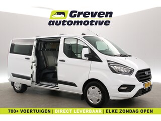 Ford Transit Custom 2.0 TDCI L2H1 | Dubbele Cabine | 2800kg Trekgew. | Airco | Cruise | Trekhaak | Parkeersens.