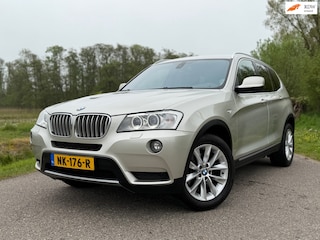 BMW X3 XDrive35i High Executive Leder Clima Navi Stoelverwarming Head Up Trekhaak Automaat Perfect Onderhouden