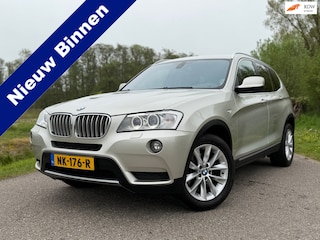 BMW X3 XDrive35i High Executive Leder Clima Navi Stoelverwarming Head Up Trekhaak Automaat Perfect Onderhouden